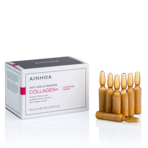 Ainhoa Collagen+ Ultra-Firm Shock Ampoules (10x2ml)|美容液 Ainhoa Collagen+ Ultra-Firm Shock Ampoules (10x2ml)|美容液