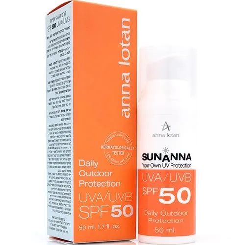 Anna Lotan SunAnna Daily Outdoor Protection UVA/AVB SPF50 (50ml) Anna Lotan SunAnna Daily Outdoor Protection UVA/AVB SPF50 (50ml)