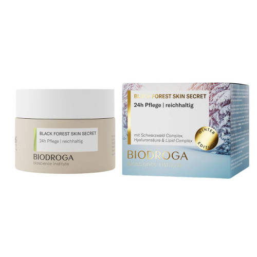 Biodroga Bioscience BLACK FOREST SKIN SECRET Winter Edition 24h Rich Care 50ml Biodroga Bioscience BLACK FOREST SKIN SECRET Winter Edition 24h Rich Care 50ml