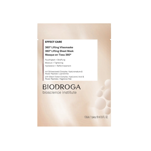 Biodroga Bioscience Effect Care 360° Lifting Sheet Mask 16ml Biodroga Bioscience Effect Care 360° Lifting Sheet Mask 16ml