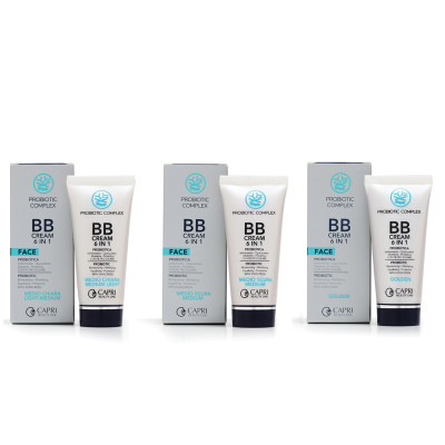 Capri Beauty Line Probiotic Complex Probiotic BB Cream 6 in 1 Golden (50ml) Capri Beauty Line Probiotic Complex Probiotic BB Cream 6 in 1 Golden (50ml)