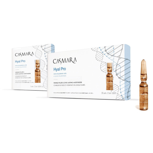 Casmara Hyal Pro Wrinkle Filler and Long-Lasting Moisturizer Ampoules Casmara Hyal Pro Wrinkle Filler and Long-Lasting Moisturizer Ampoules