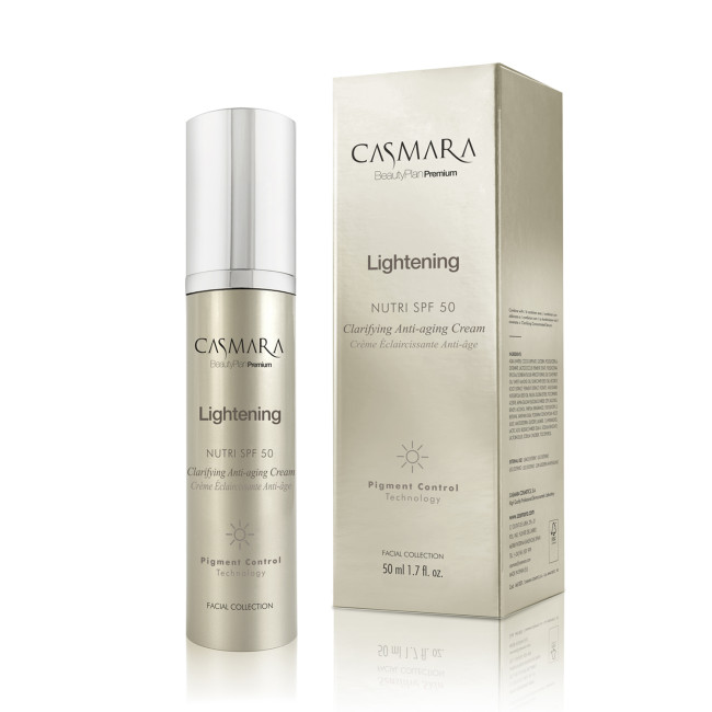Casmara Lightening Nutri SPF50 Clarifying Anti-Aging Cream 50ml Casmara Lightening Nutri SPF50 Clarifying Anti-Aging Cream 50ml