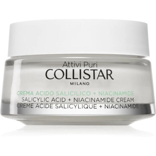 Collistar Attivi Puri Salicylic Acid + Niacinamide Anti-Blemish Oil Control Cream 50ml Collistar Attivi Puri Salicylic Acid + Niacinamide Anti-Blemish Oil Control Cream 50ml