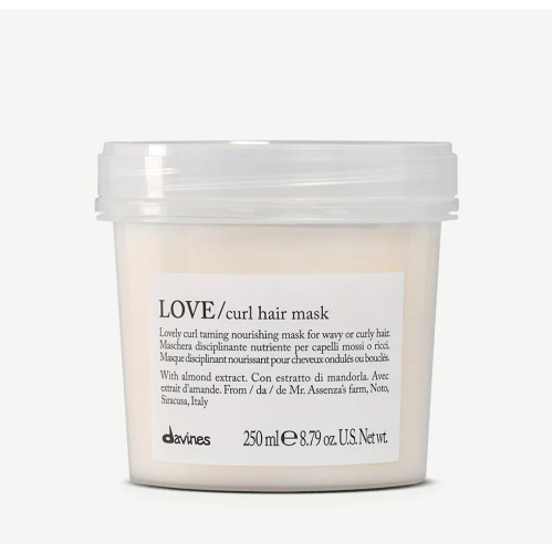 Davines LOVE Curl Hydrating Hair Mask for Curly Hair 250ml Davines LOVE Curl Hydrating Hair Mask for Curly Hair 250ml