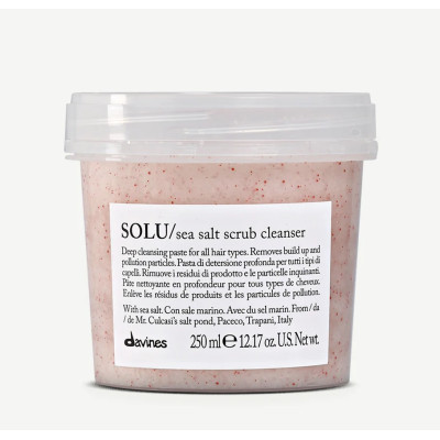Davines SOLU Sea Salt Scrub Cleanser 250ml Davines SOLU Sea Salt Scrub Cleanser 250ml