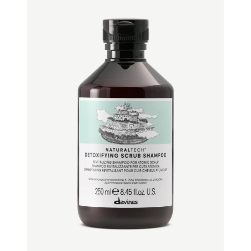 Davines NaturalTech Detoxifying Scrub Shampoo 250ml Davines NaturalTech Detoxifying Scrub Shampoo 250ml