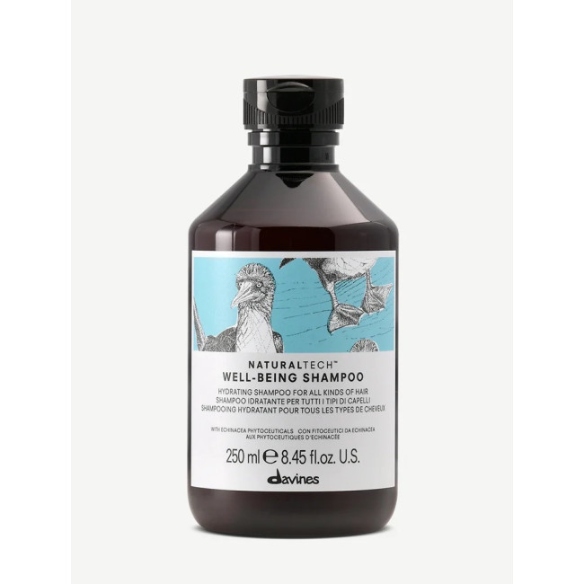 Davines NaturalTech Wellbeing Daily Shampoo 250ml Davines NaturalTech Wellbeing Daily Shampoo 250ml