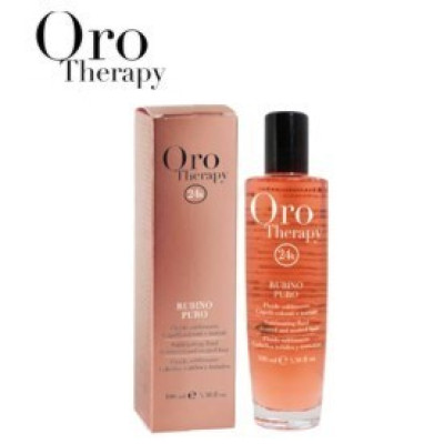 Fanola Oro Therapy 24k Argan Oil Ruby for Red and Brunette Hair 100ml