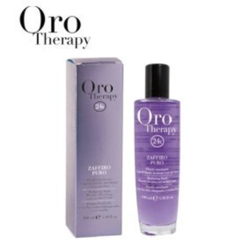 Fanola Oro Therapy 24k Argan Oil Sapphire for Blonde Hair 100ml Fanola Oro Therapy 24k Argan Oil Sapphire for Blonde Hair 100ml