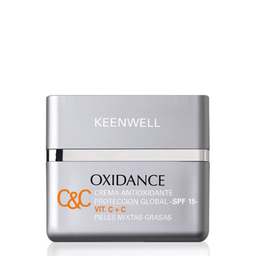 Keenwell Oxidance C&C Antioxidant Multidefense Cream SPF15 OILY-MIX SKIN 50ml Keenwell Oxidance C&C Antioxidant Multidefense Cream SPF15 OILY-MIX SKIN 50ml