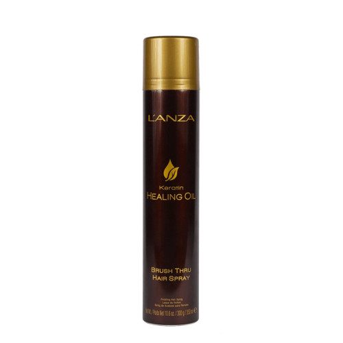 L'Anza Keratin Healing Oil Brush Thru Hair Spray 350ml L'Anza Keratin Healing Oil Brush Thru Hair Spray 350ml