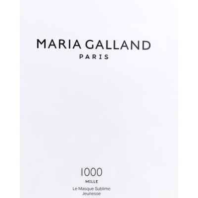 Maria Galland 1000 MILLE La Masque Sublime Jeunesse (1piece) Maria Galland 1000 MILLE La Masque Sublime Jeunesse (1piece)