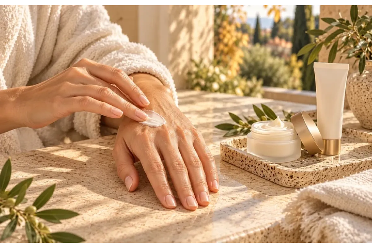 Dry hands and cuticles in autumn: choosing a day cream, night care and nail-area treatment