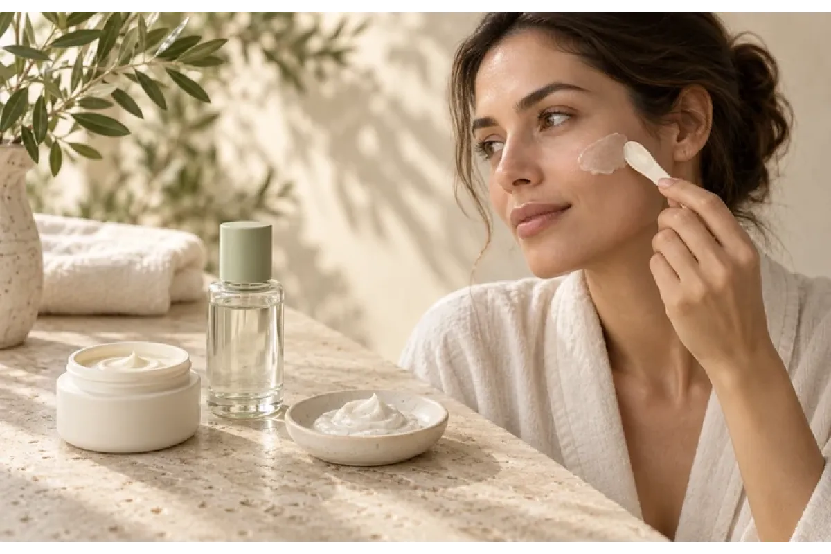 Esfoliazione del viso: enzimi, acidi o scrub — come scegliere