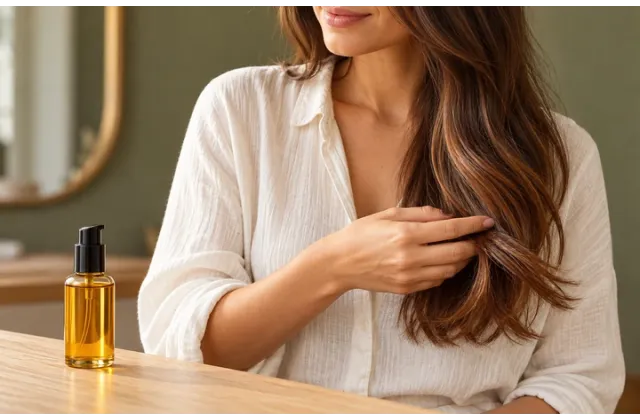 Hair oil: how to add shine and softness without weighing hair down