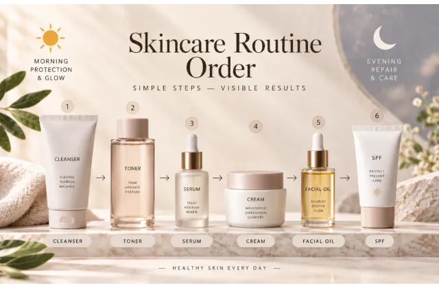 What Order Should You Apply Skincare? Morning & Evening Routine