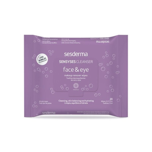 SeSDerma Sensyses Eye Makeup Remover Wipes 20 pieces SeSDerma Sensyses Eye Makeup Remover Wipes 20 pieces