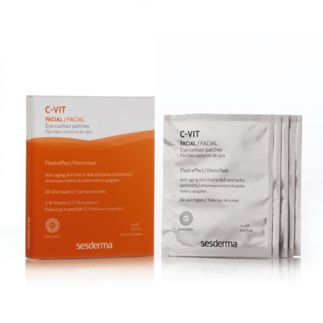 SeSDerma C-Vit Eye Contour Patches 5x2 pieces｜ビタミンC