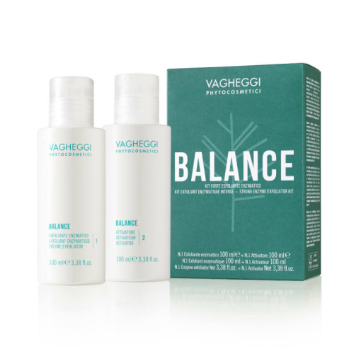 Vagheggi Balance Strong Enzyme Exfoliator Kit (100ml+100ml) Vagheggi Balance Strong Enzyme Exfoliator Kit (100ml+100ml)