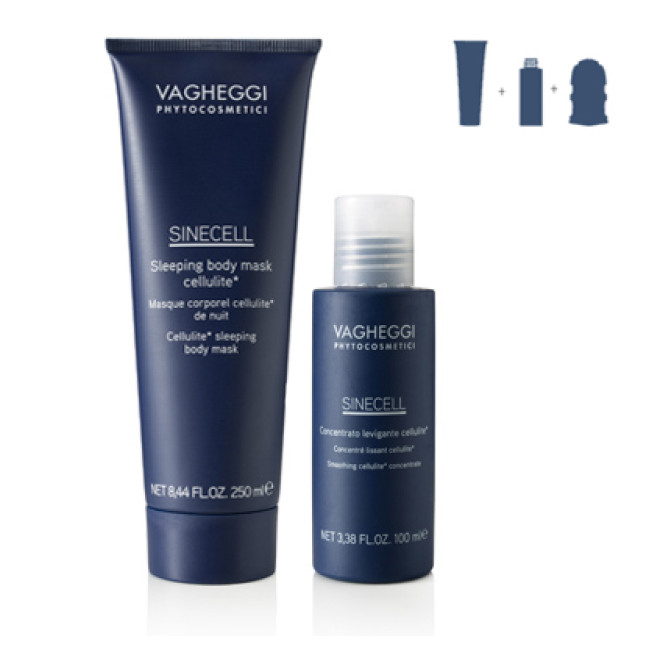 Vagheggi Sinecell Line Cellulite System — Антицелюлітний і моделювальний догляд Vagheggi Sinecell Line Cellulite System — Антицелюлітний і моделювальний догляд